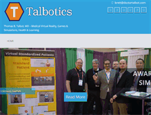 Tablet Screenshot of doctortalbot.com